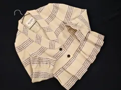 miss ashida ミスアシダ ウール混 ベルスリーブ テーラード ジャケット size11/クリーム ◇■ レディースのサムネイル