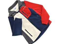 Columbia コロンビア フリース ジップアップ ジャケット sizeS/グレーｘ赤ｘ紺  ◇■ メンズ