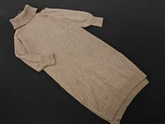 MURUA ムルーア カットアウト ニット ワンピース sizeF/モカ ◇■ レディース