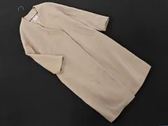Spick & Span スピック＆スパン ウール混 ノーカラー コート size36/ベージュ ◇■ レディース