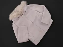 MISCH MASCH ミッシュマッシュ ウール100% フックスファー 2WAY ジャケット size36/ラベンダー  ◇■ レディース