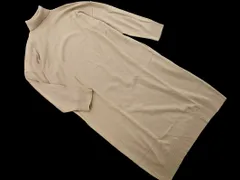 LOWRYS FARM ローリーズファーム タートルネック ニット ワンピース sizeF/グレージュ  ◇■ レディース