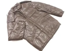 23区 HOMME フード ダウン ジャケット size48/茶 ◆■ メンズのサムネイル