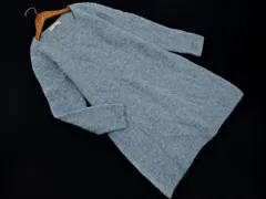 BEAMS LIGHTS ビームスライツ アルパカ混 ニット ワンピース size38/水色 ◇■ レディースのサムネイル