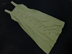 ehka sopo SM2 エヘカソポ サマンサモスモス ロング ジャンパー スカート sizeF/薄緑 ■■ レディース