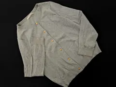 mysty woman ミスティウーマン カーディガン sizeF/グレー ◇■ レディース