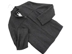 iCB アイシービー ウール混 ジップアップ ジャケット size9/グレー ◇■ レディース