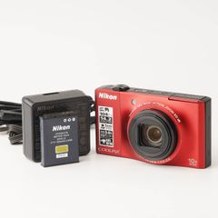 動作品・転送特典無料あり】Nikon coolpix S4400 RED - メルカリ