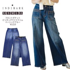 ★セール 新品 送料込★INDIMARK デニム カーゴパンツ WJ089 M★ ☆セール 新品 送料込☆INDIMARK デニム カーゴパンツ WJ089 M