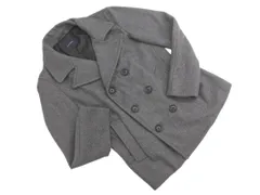 RAGEBLUE レイジブルー ウール混 ピー コート sizeM/グレー ◇■ メンズ