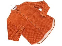 RAGEBLUE レイジブルー ドット ボタンダウン シャツ sizeM/キャメル ◇■ メンズ