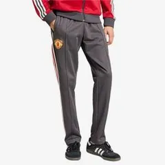 【送料無料・匿名配送】adidas Originals アディダス オリジナルス マンチェスターユナイテッド ベッケンバウアー トラックパンツ ロングパンツ 黒（ユーティリティブラック）新品 正規品 並行輸入 日本未発売