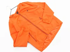 GYMPHLEX ジムフレックス フード ジャケット ジップアップ パーカー size12/オレンジ ◇■ レディース