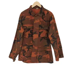 ユーエスアーミー U.S. ARMY ウッドランドカモ BDU ミリタリージャケット  メンズ  SMALL-REGULAR