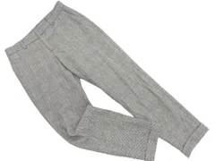 UNTITLED アンタイトル ウール混 グレンチェック パンツ size1/グレー ◇■ レディース