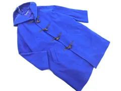 Mila Owen ミラオーウェン ウール混 ダッフル コート size1/青 ◇■ レディース