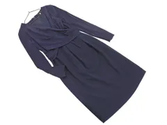 ESTNATION エストネーション ワンピース size38/紺 ◇■ レディース