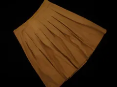 UNTITLED アンタイトル ウール混 フレア スカート size2/ベージュ ◇■ レディース