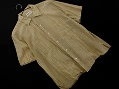 JOURNAL STANDARD ジャーナルスタンダード ストライプ シャツ sizeS/ベージュ ■◆ メンズ