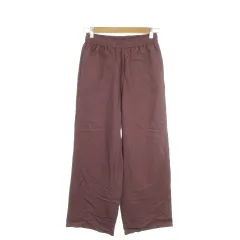 アイテムズ アーバンリサーチ ITEMS URBANRESEARCH イージーパンツ F 紫 パープル ゴムウエスト ワイドシルエット 長ズボン /MN28 ■ECC001