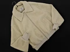 AZUL BY MOUSSY アズールバイマウジー ボア ジャケット sizeS/アイボリー ◇■ レディース