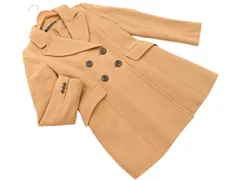 green label relaxing グリーンレーベルリラクシング ユナイテッドアローズ ウール混 チェスター コート size36/キャメル ◇■ レディース