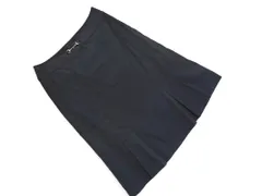 J.PRESS ジェイプレス Aライン 台形 スカート size7/紺 ◇■ レディース