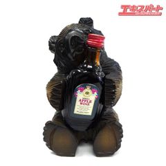 未開栓 ニッカウイスキー 木彫りの熊 ボトルホルダー CM50 - メルカリ