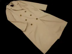 nano universe ナノユニバース ザ ファーストフロア トレンチ コート size38/ベージュ ◇■ レディース