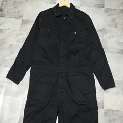 Lee リー　つなぎ オールインワン 長袖 ブラック 黒色 コットン 綿 ペインター