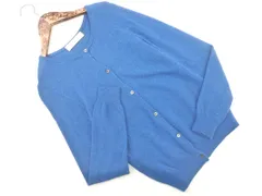 BEAUTY & YOUTH ビューティ&ユース ユナイテッドアローズ ウール混 カーディガン 青 ◇■ レディース