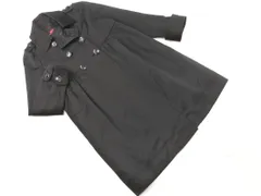 Ray BEAMS レイビームス Aライン コート 黒 ◇■ レディース