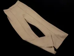 MURUA ムルーア スウェード調 フレア パンツ sizeF/ベージュ ◇■ レディース