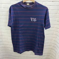 Champion / チャンピオン / 70s / バータグ / ボーダー / FLOYD LIGHT / 古着 / 半袖Tシャツ / サイズM / ネイビー
