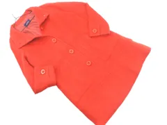 NEWYORKER ニューヨーカー アンゴラ混 スタンドカラー コート size11AR/赤 ◇■ レディース