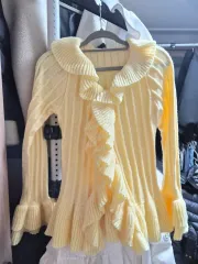 フリルニットカーディガン ギャル 姉ギャル セシルマクビー