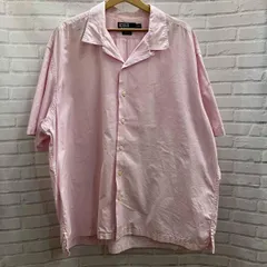 POLO RALPH LAUREN / ポロ ラルフローレン / 半袖シャツ / CALD WELL / 開襟シャツ / 古着 / サイズXXL / ピンク