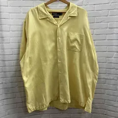 POLO RALPH LAUREN / ポロラルフローレン / 半袖シャツ / CALD WEEL / 開襟シャツ / 古着 / サイズXXL /イエロー