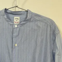 【relume JOURNAL STANDARD レリューム　ジャーナルスタンダード　輸入生地コラボ　ストライプ　綺麗めトップス】