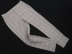 ZARA ザラ グレンチェック パンツ size36/白xグレーxサックス ■◇ レディース