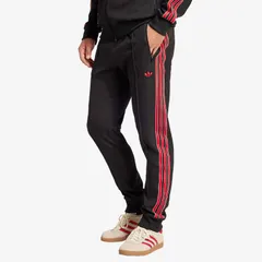 【送料無料・匿名配送】adidas Originals アディダス オリジナルス マンチェスターユナイテッド 24/25 テラス アイコン トラックパンツ ロングパンツ 黒 新品 正規品 並行輸入 日本未発売