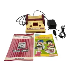 ジャンク品 任天堂 FAMILY COMPUTER ファミコン 本体 HVC-001 Nintendo レトロゲーム ゲーム機 ファミリーコンピューター 中古 W４