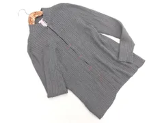 UNITED ARROWS PINK LABEL ユナイテッドアローズピンクレーベル リブ ニット カーディガン グレー ◇■ レディース