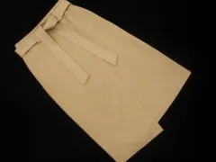 ZARA basic ザラ ベーシック ラップ調 ロング スカート sizeM/ベージュ ■■ レディース