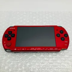 中古 ゲーム機本体 SONY PSP 3000 レッド ブラック 赤 黒 PlayStation Portable プレステーション ポータブル