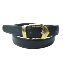 ルイヴィトン LOUIS VUITTON タイガ サンチュール クラシック ベルト 緑 グリーン M6845V IBO81