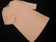 Reflect リフレクト ノーカラー コート size9/ピンク ◇■ レディース