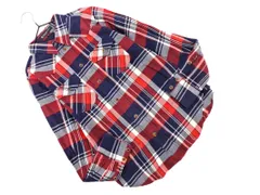 BEAUTY&YOUTH ビューティ＆ユース ユナイテッドアローズ ウール混 チェック ウエスタン 長袖 シャツ sizeM/赤ｘ紺 ◇■ レディース