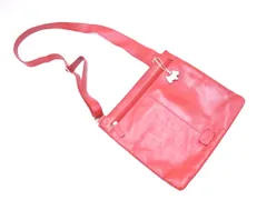RADLEY ラドリー チャーム付き レザー ショルダー バッグ 赤 ■■ レディース