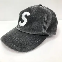 【中古】Supreme Pigment Canvas S Logo 6-Panel[66][240066184534]